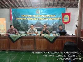 KEGIATAN INTENSIFIKASI PBB-2 KALURAHAN KARANGMOJO DARI KAPANEWON 